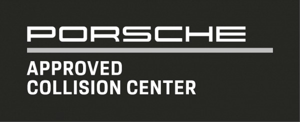 porsche certified collision repair logo