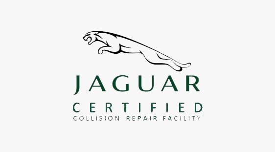 jaguar certified collision repair logo