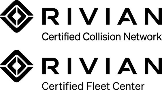 rivian certified collision network logo